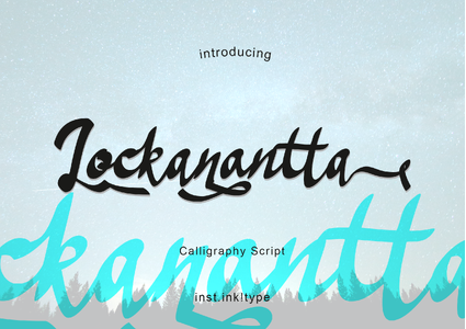 Lockanantta - Demo font